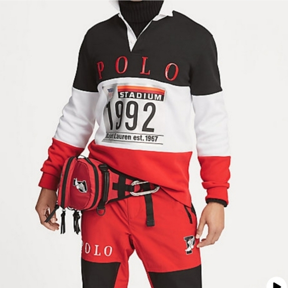 Polo Ralph Lauren  Winter Stadium Rugby Shirt - Picture 5 of 5